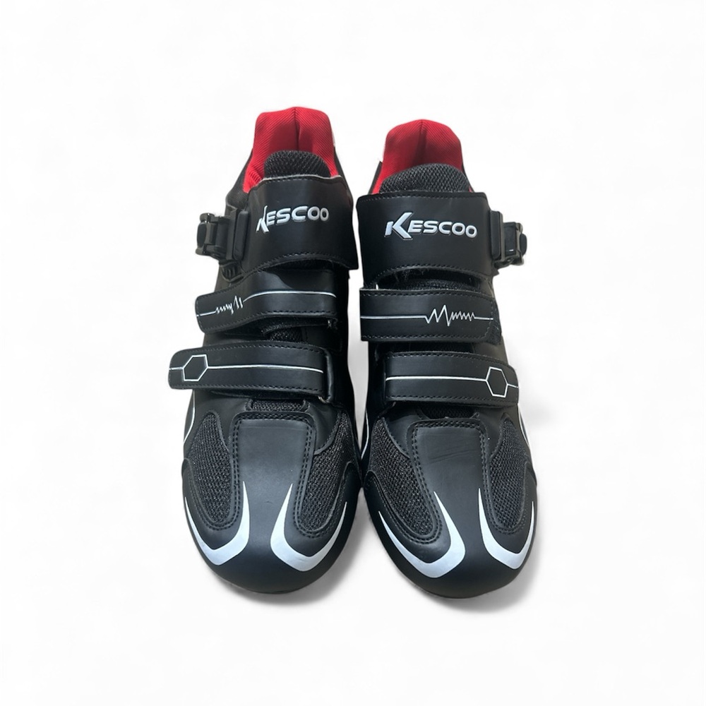 Kescoo Cycling Shoes with Velcro Straps